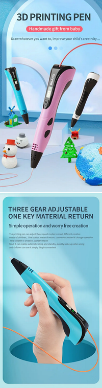 3D Printing Pen | Creative Drawing Tool | CraftopiaArt
