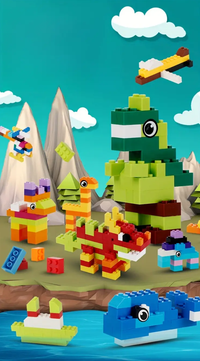 500-Piece Building Blocks Set