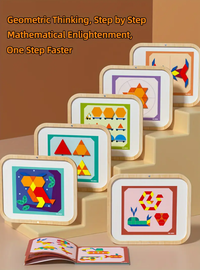 Magnetic Wooden Puzzle | Magnetic Puzzle Set | CraftopiaArt