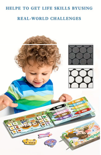 Zebra Story Activity Binder