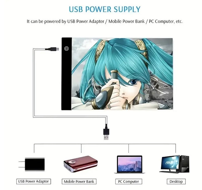 LED Light Pad | A5 Light Pad | CraftopiaArt