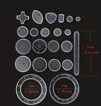 Magic Scratch Art Ruler Set