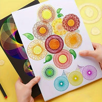 Magic Scratch Art Ruler Set