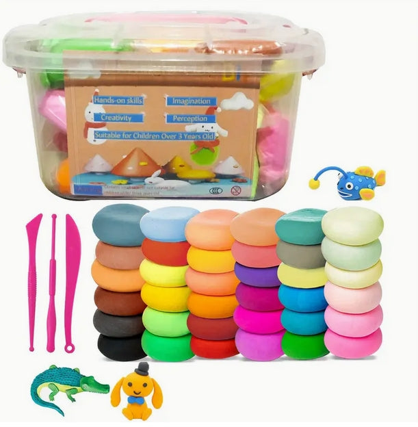 Air Dry Clay Kit | Kids Clay Kit | CraftopiaArt