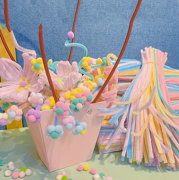 Twist Sticks for Kids | Multicolor Twist Sticks | CraftopiaArt