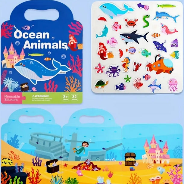 Reusable Sticker Book