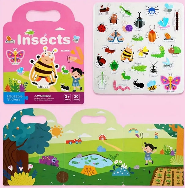 Reusable Sticker Book