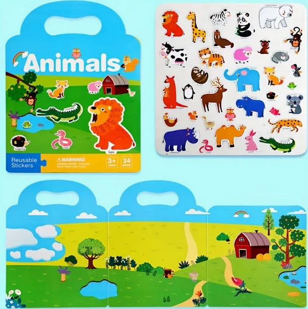 Reusable Sticker Book