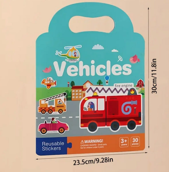 Reusable Sticker Book