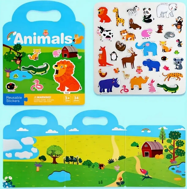 Reusable Sticker Book