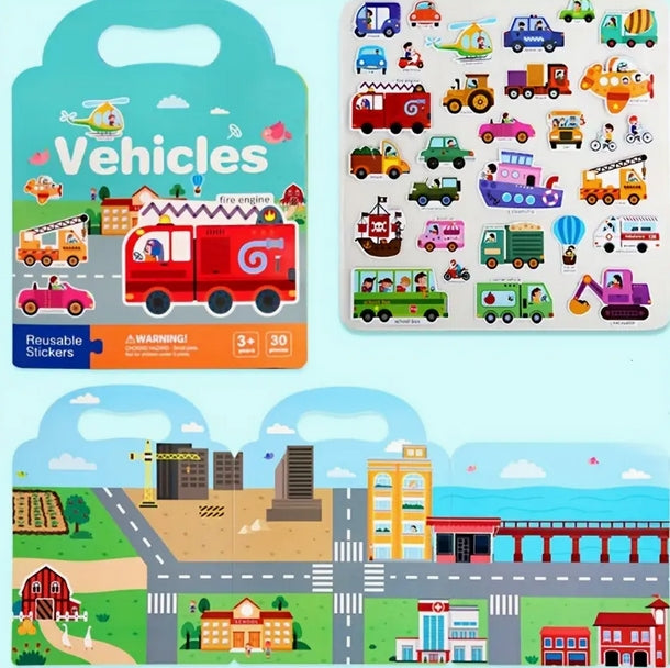 Reusable Sticker Book