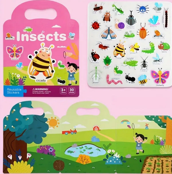 Reusable Sticker Book