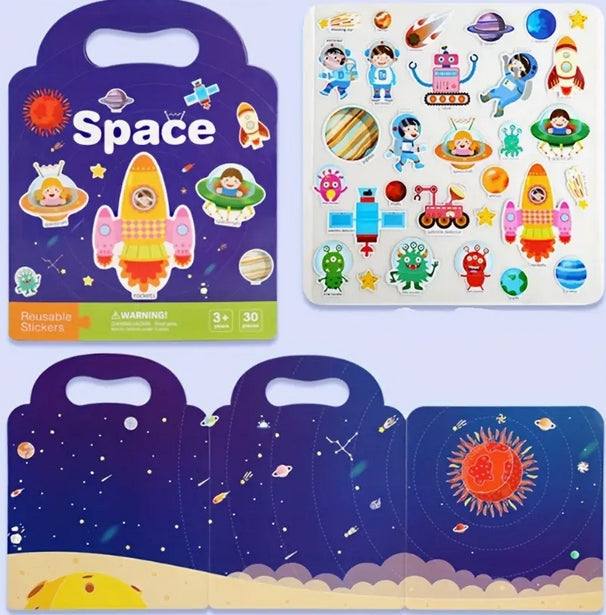 Reusable Sticker Book