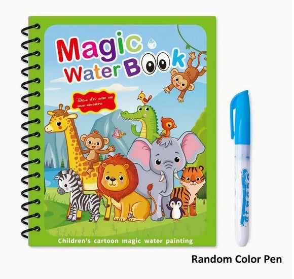 Magic Water Painting Book
