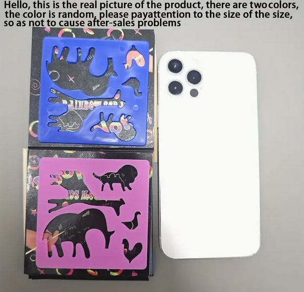 Rainbow Scratch Art Kit