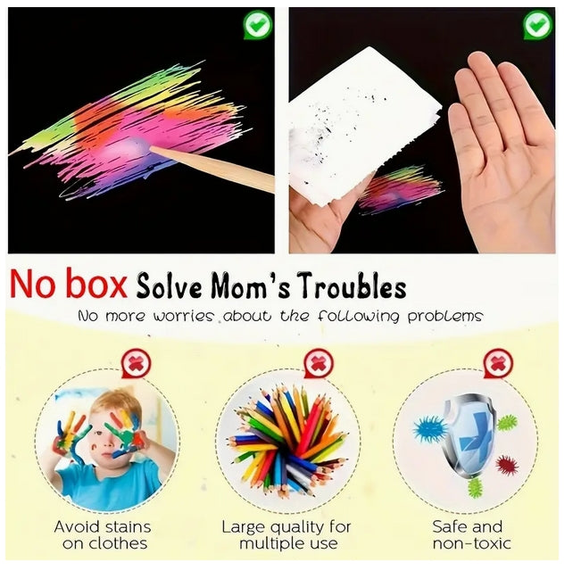 Rainbow Scratch Art Kit