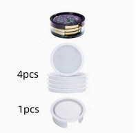 Silicone Coaster Resin Mold Set