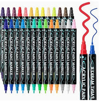 Double-Ended Acrylic Paint Pens