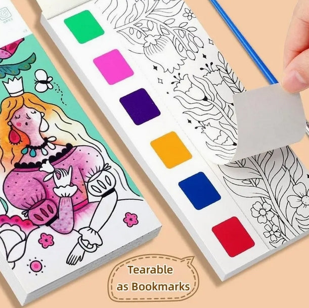 Watercolor Painting Book Set