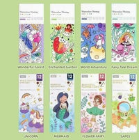 Watercolor Painting Book Set