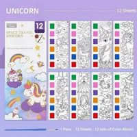 Watercolor Painting Book Set