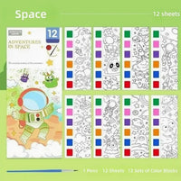 Watercolor Painting Book Set