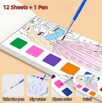 Watercolor Painting Book Set