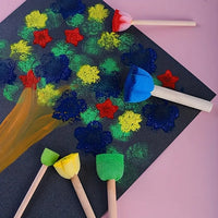 Kids Painting Sponges | Art Sponge Set | CraftopiaArt