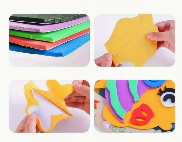 3D Foam Puzzles | Foam Sticker Puzzle Set | CraftopiaArt