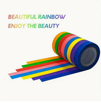 Colorful Masking Tape | 8-Piece Masking Tape | CraftopiaArt