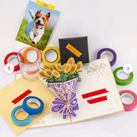 Colorful Masking Tape | 8-Piece Masking Tape | CraftopiaArt