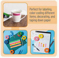 8-Piece Colorful Masking Tape Set