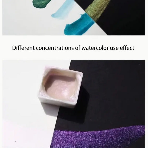 Watercolor Pigment Set | 20 Color Pearl Set | CraftopiaArt