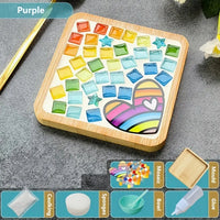 DIY Stained Glass Mosaic Coaster Kit