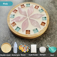 DIY Stained Glass Mosaic Coaster Kit