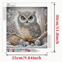 Diamond Painting Kit | Owl Painting Kit | CraftopiaArt