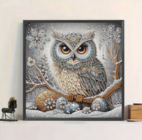 Diamond Painting Kit | Owl Painting Kit | CraftopiaArt