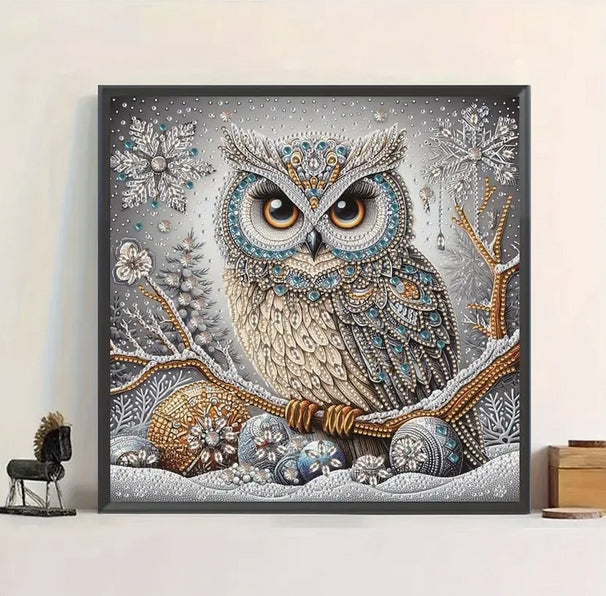 Diamond Painting Kit | Owl Painting Kit | CraftopiaArt