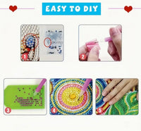 Diamond Painting Kit | Owl Painting Kit | CraftopiaArt