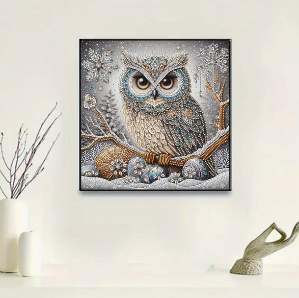 Diamond Painting Kit | Owl Painting Kit | CraftopiaArt