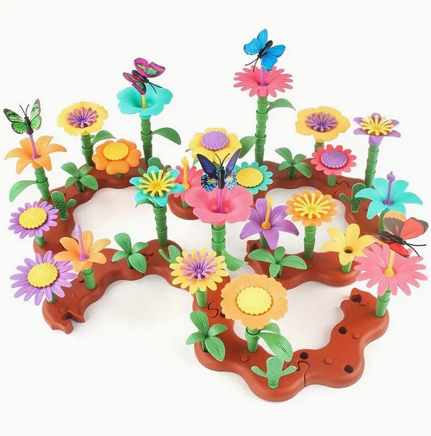 Flower Garden STEM Building Set