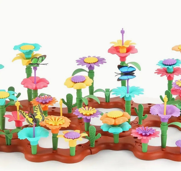 Flower Garden STEM Building Set