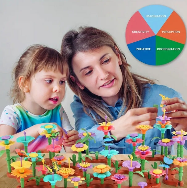 Flower Garden STEM Building Set