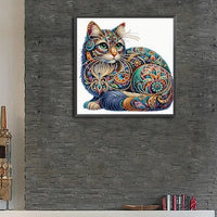 Whimsical Cat Diamond Painting Kit