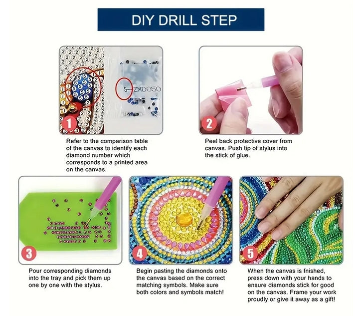 Whimsical Cat Diamond Painting Kit
