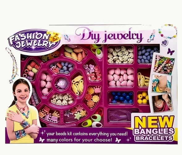 Charm Bracelet Kit | 150-Piece Charm Bracelet | CraftopiaArt