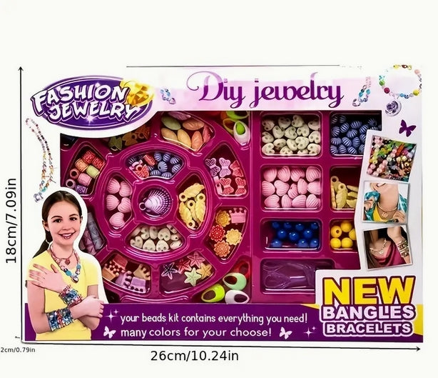 Charm Bracelet Kit | 150-Piece Charm Bracelet | CraftopiaArt