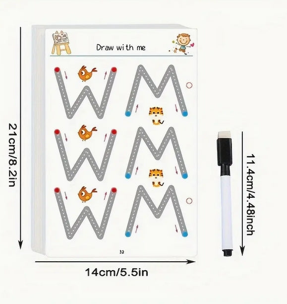 Erasable Magic Copybook Set