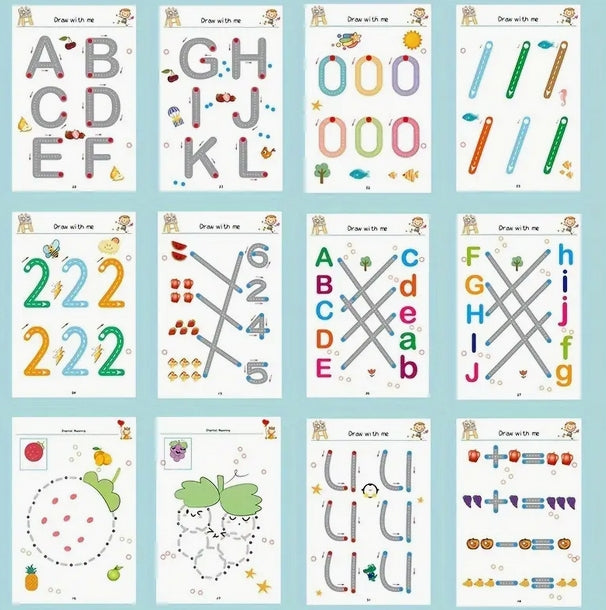 Erasable Magic Copybook Set