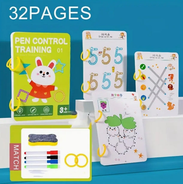 Erasable Magic Copybook Set